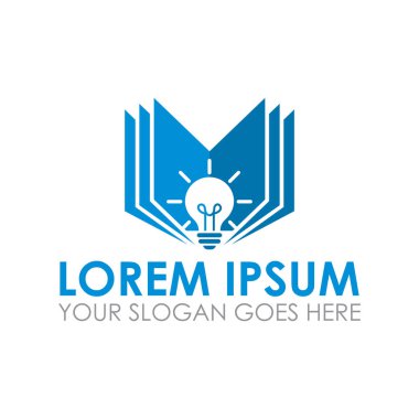 lamba kitabı vektörü, eğitim logosu