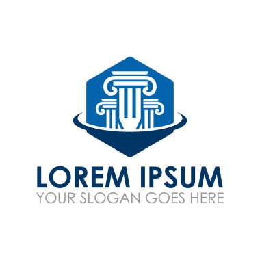 Avukat vektörü, sağlam logo vektörü