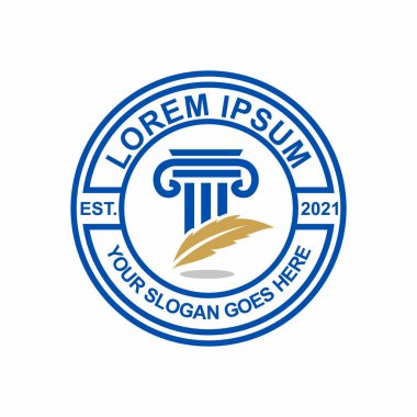 Eğitim logosu, üniversite logo vektörü