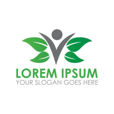 organik vektör, sağlıklı logo vektörü