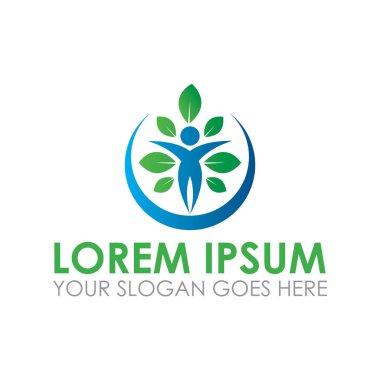 organik vektör, sağlıklı logo vektörü