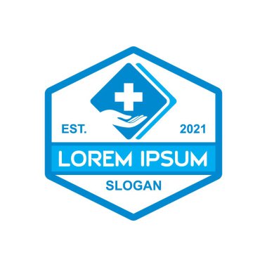 Tıbbi logo, eczane logosu vektörü