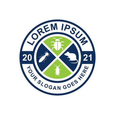 Böcek ilaçlama logosu, böcek ilacı logosu