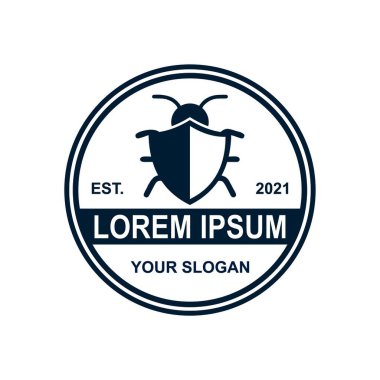 Böcek ilaçlama logosu, böcek ilacı logosu