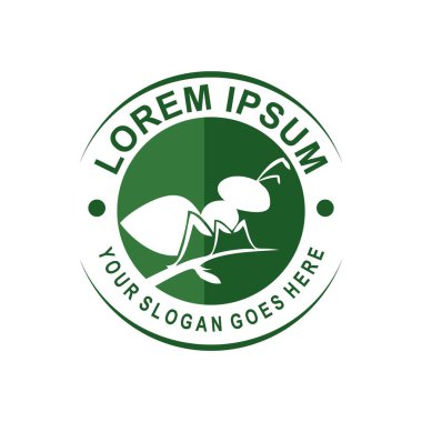 Böcek ilaçlama logosu, böcek ilacı logosu