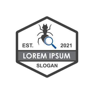 Böcek ilaçlama logosu, böcek ilacı logosu