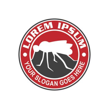 Böcek ilaçlama logosu, böcek ilacı logosu