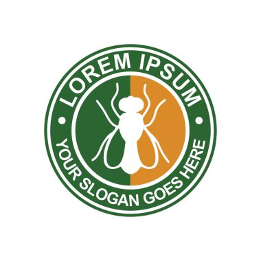 Böcek ilaçlama logosu, böcek ilacı logosu