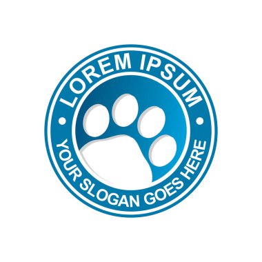 evcil hayvan bakım logosu, veteriner logosu