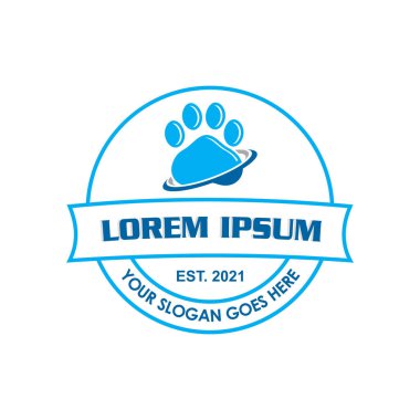 evcil hayvan bakım logosu, veteriner logosu