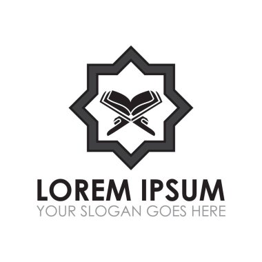 Quran vektörü, İslamik logo vektörü