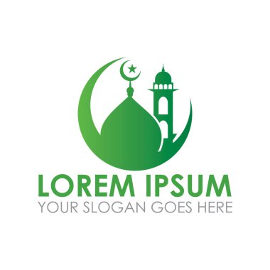 Cami vektörü, İslami logo vektörü