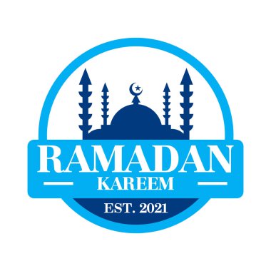 Ramazan vektörü, cami logo vektörü