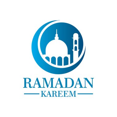 Ramazan vektörü, cami logo vektörü