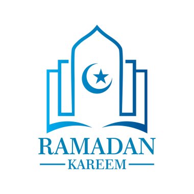 Ramazan vektörü, cami logo vektörü