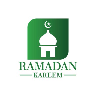 Ramazan vektörü, cami logo vektörü