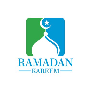 Ramazan vektörü, cami logo vektörü