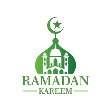 Ramazan vektörü, cami logo vektörü