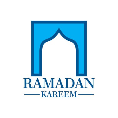 Ramazan vektörü, cami logo vektörü