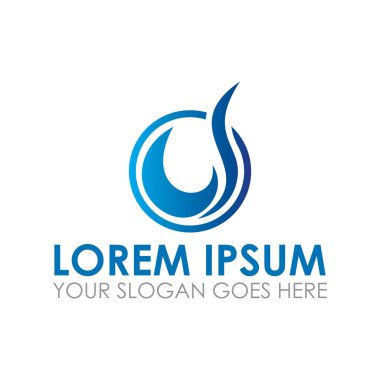 soyut damlacık vektörü, enerji logosu