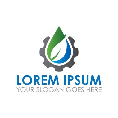 Doğa enerji vektörü, çevre logosu