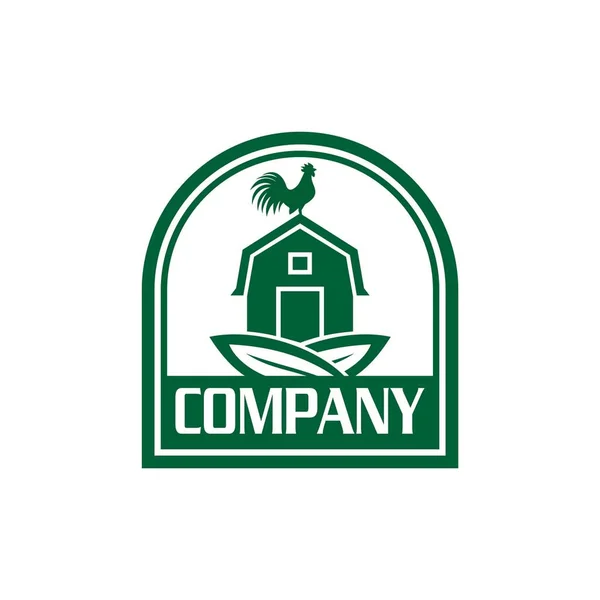 Farm Logo Nature Logo Vector — Stock vektor