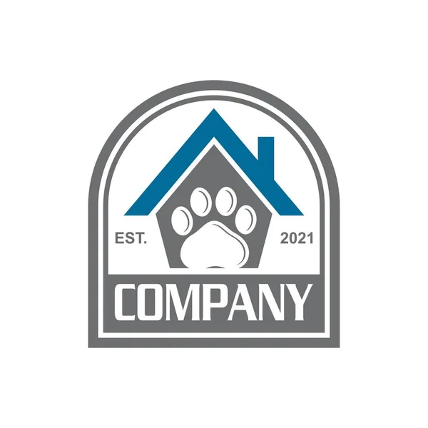 Pets Care Logo Veterinary Logo — Vettoriale Stock