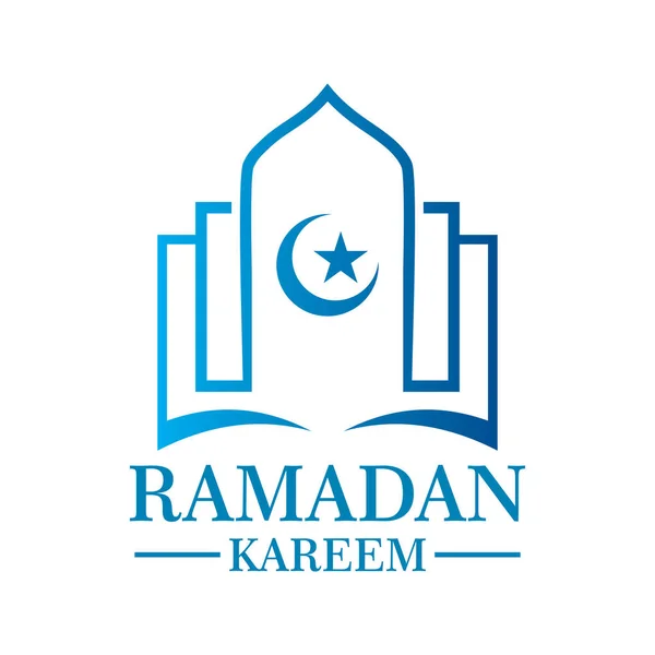 Ramadan Vector Mosque Logo Vector — Stockvektor
