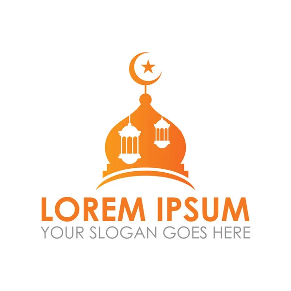 Διάνυσμα Ramadan Διάνυσμα Λογότυπου Muslim — Διανυσματικό Αρχείο