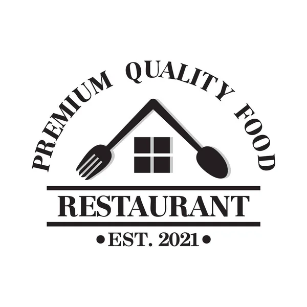 Restaurant Logo Food Logo Vector — 图库矢量图片