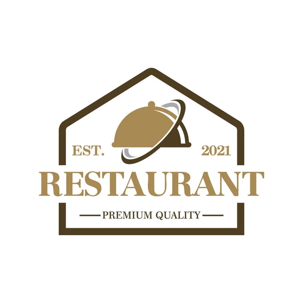 Restaurant Logo Food Logo Vector — 图库矢量图片