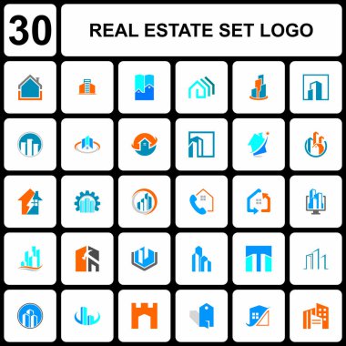 Emlak seti logosu, mimari seti logosu