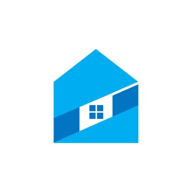 İç logo, soyut ev logosu