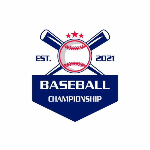 Base Ball Logo Sport Logo Vector — Image vectorielle