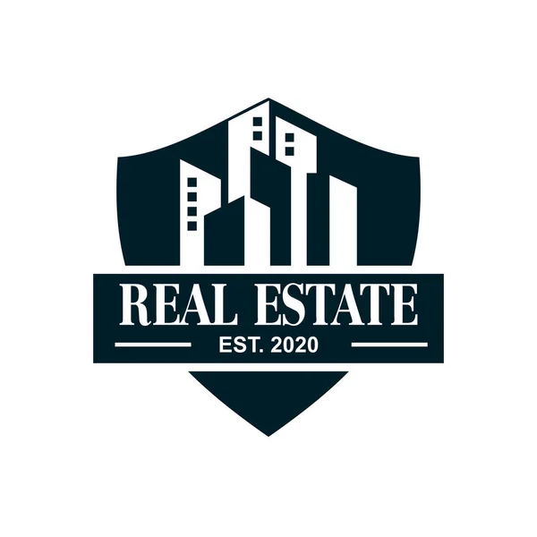 Building Vector Real Estate Logo — стоковый вектор