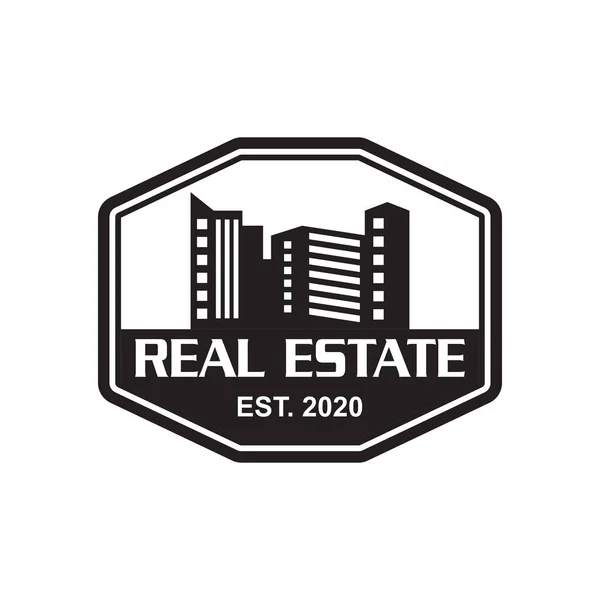 Building Vector Real Estate Logo — Stockový vektor