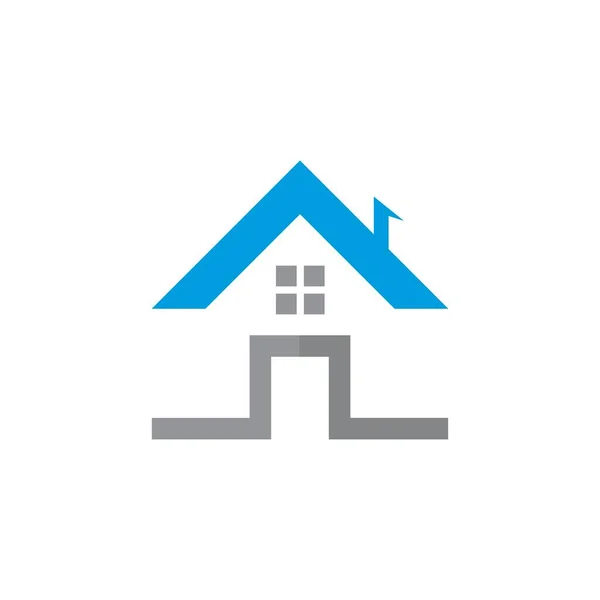 Abstract Apartment Vector Real Estate Logo — Stock Vector