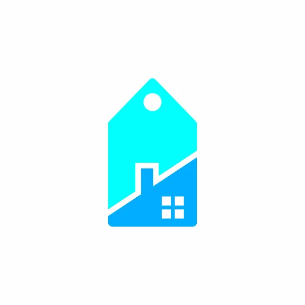 Home Sale Vector Real Estate Logo — Stockvektor