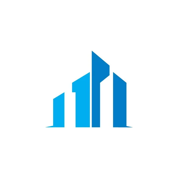 Building Vector Real Estate Logo — Stockový vektor