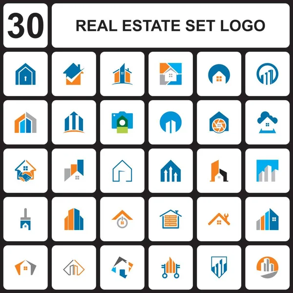 Real Estate Logo Rent House Logo — Vector de stock