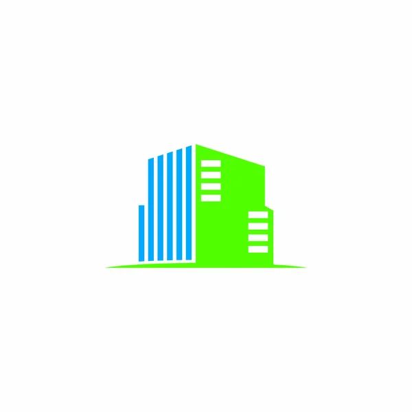 Real Estate Logo Building Construction Logo — Vector de stock