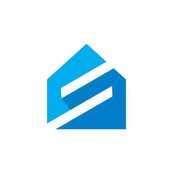 Логотип Нерухомості Абстрактний Логотип Будівлі — стоковий вектор