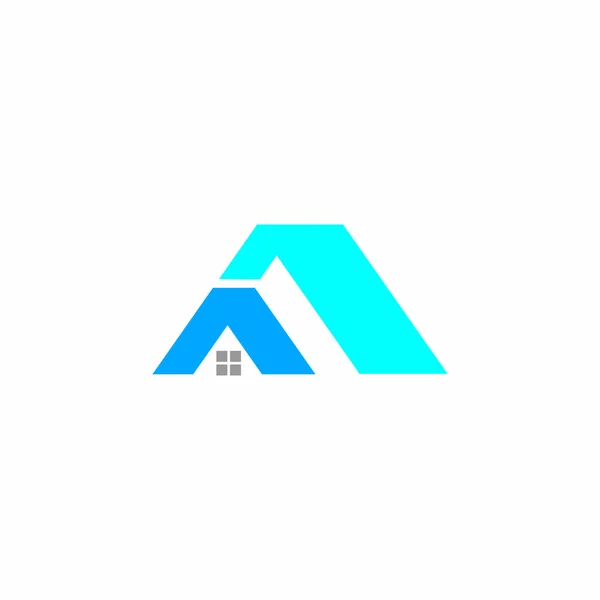 Логотип Нерухомості Абстрактний Логотип Будівлі — стоковий вектор