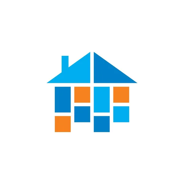 Real Estate Logo Abstract Building Logo — 图库矢量图片