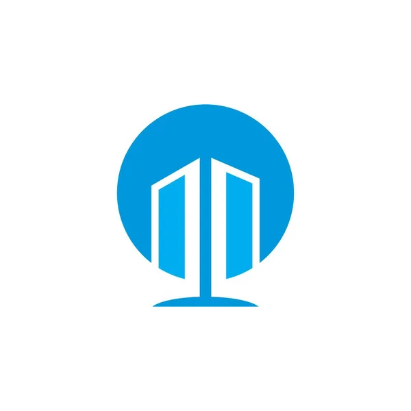 Abstract Building Logo Real Estate Logo — стоковый вектор