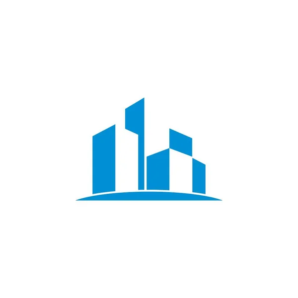 Real Estate Logo Stavební Logo — Stockový vektor