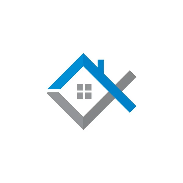 Rent House Logo Real Estate Logo — стоковый вектор