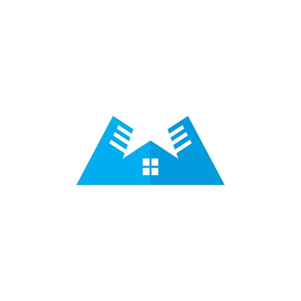 Building Logo Real Estate Logo — Stock Vector
