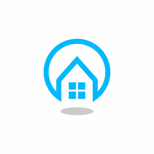Abstraktes Gebäude Logo Immobilien Logo — Stockvektor
