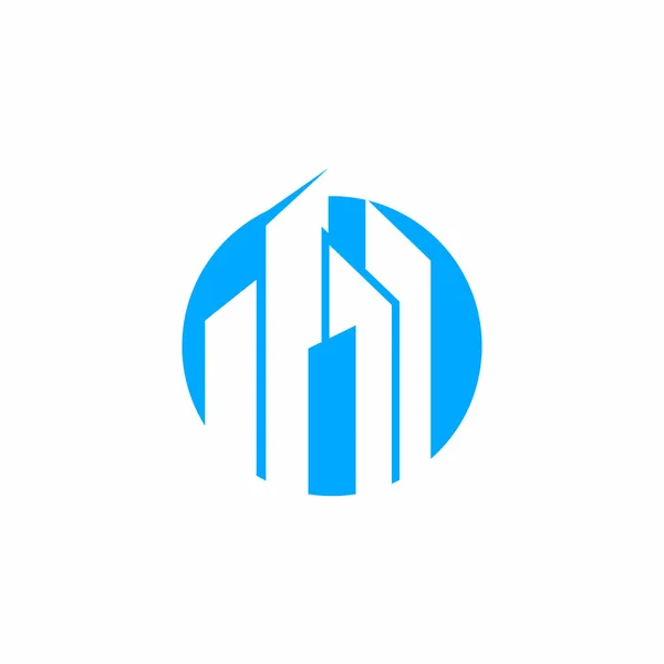 Abstract Construction Logo Real Estate Logo — Vector de stock
